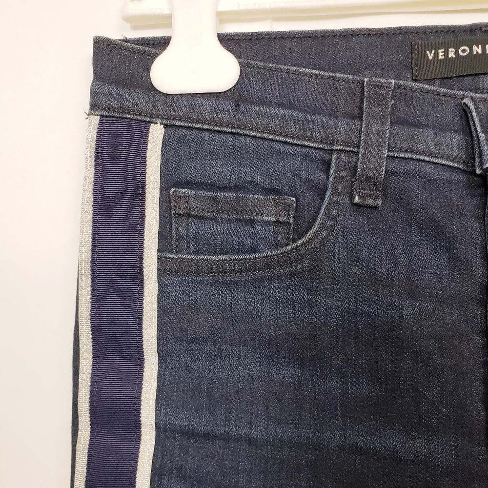Veronica Beard boot side strap jeans - Picture 6 of 10